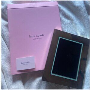 Kate Spade Take The Cake Lenox Silverplate "Happily Ever After" Frame 8x10‎